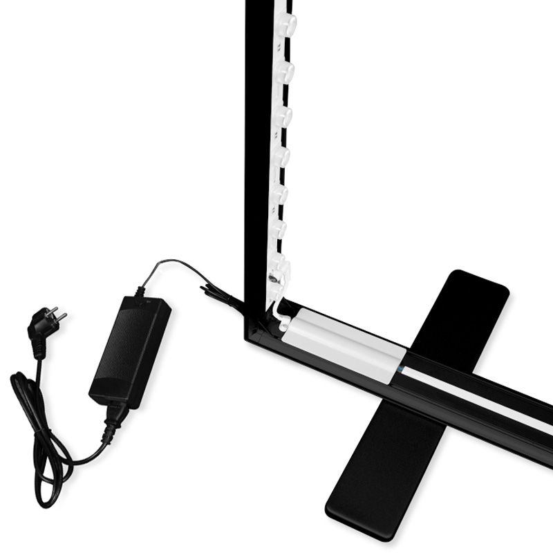 BOX LED SEG-Banner, ausklappbarerFuss BOX LED SEG-Banner, ausklappbarerFuss